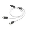 JL AUDIO Marine Audio Cables & Adapters XMD-WHTAICY-1F2M Marine Y-Adaptor Cable -Marine Audio Sales 14273635 LRG