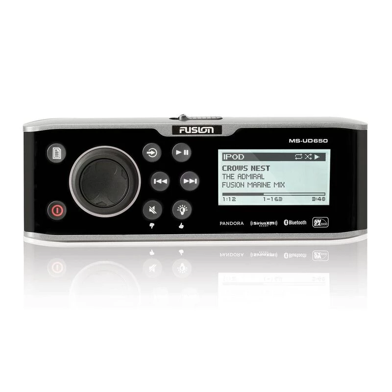 FUSION Receivers MS-UD650 UNI-Dock™ Marine Stereo 3 FUSION Receivers MS-UD650 UNI-Dock™ Marine Stereo