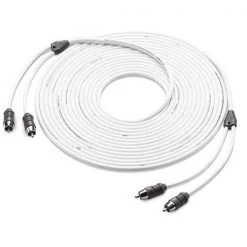 JL AUDIO Marine Audio Cables & Adapters XMD-WHTAIC2-25 25' Marine Audio Interconnect Cable