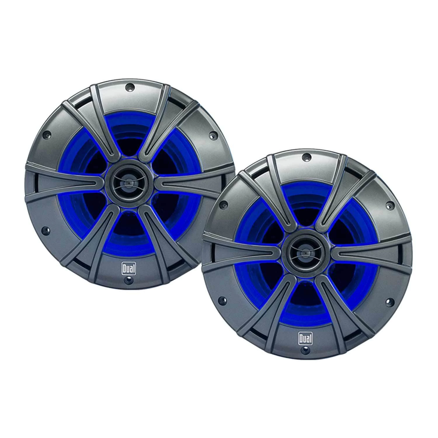 DUAL 8" 2-Way Marine Speakers With Blue IllumiNITE™ LED Lighting 3 DUAL 8" 2-Way Marine Speakers With Blue IllumiNITE™ LED Lighting