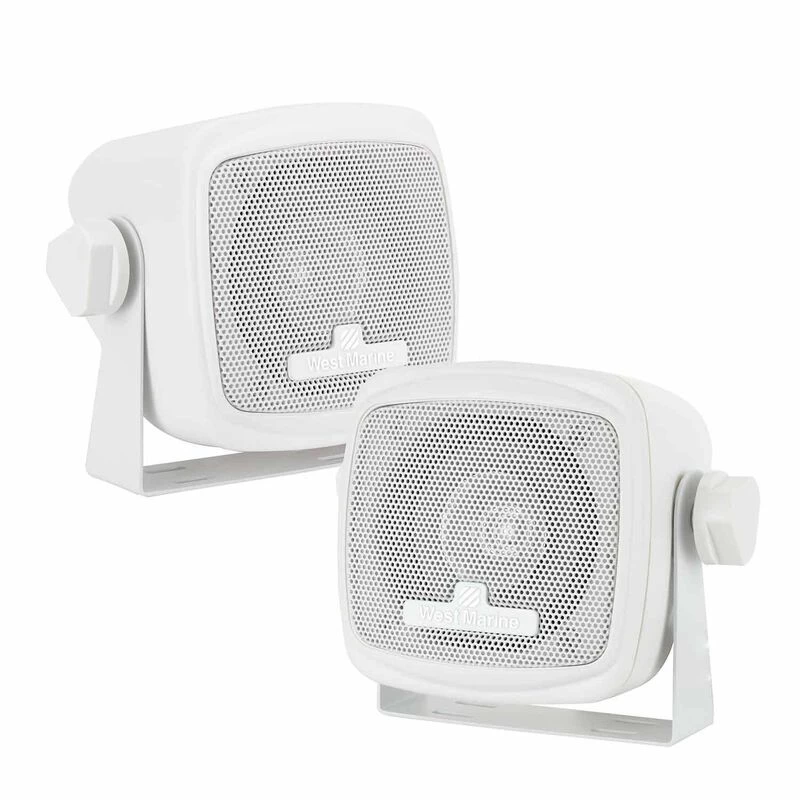 WEST MARINE Marine Speakers WMS42SM 3" Full Range In/Out Speakers 3 WEST MARINE Marine Speakers WMS42SM 3" Full Range In/Out Speakers