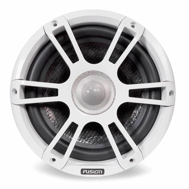FUSION Marine Speakers 8.8" Coaxial Sports White Marine Speaker With LED's 4 FUSION Marine Speakers 8.8" Coaxial Sports White Marine Speaker With LED's - Image 2