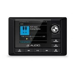 JL AUDIO Receivers MM100s-BE MediaMaster® Weatherproof (IP66) Premium Marine Media Receiver / Source Unit