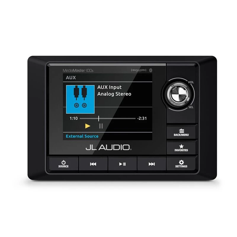 JL AUDIO Receivers MM100s-BE MediaMaster® Weatherproof (IP66) Premium Marine Media Receiver / Source Unit 3 JL AUDIO Receivers MM100s-BE MediaMaster® Weatherproof (IP66) Premium Marine Media Receiver / Source Unit