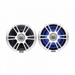 FUSION Marine Speakers SG-CL77SPW 7.7" Coaxial Signature Speakers, Sport White With LED