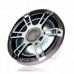 FUSION Marine Speakers SG-CL77SPC Coaxial Signature Speakers, Sport Chrome/Gray With LED -Marine Audio Sales 19059831 2 1500.04062018120145
