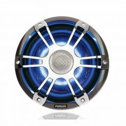 FUSION Marine Speakers SG-CL77SPC Coaxial Signature Speakers, Sport Chrome/Gray With LED -Marine Audio Sales 19059831 5 1500.04062018120153
