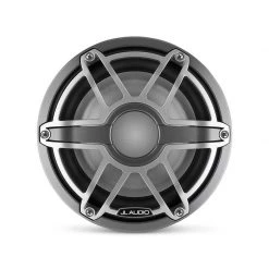 JL AUDIO Marine Speakers M6-8IB-S-GmTi-4 8" Marine Subwoofer Driver, Gunmetal & Titanium Sport Grille