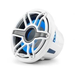 JL AUDIO Marine Speakers M6-10IB-S-GwGw-i-4 10" Marine Subwoofer Driver, White Sport Grille With RGB LED Lighting