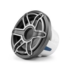 JL AUDIO Marine Speakers M6-10IB-S-GmTi-4 10" Marine Subwoofer Driver, Gunmetal And Titanium Sport Grille