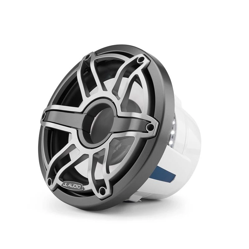JL AUDIO Marine Speakers M6-10IB-S-GmTi-i-4 10" Marine Subwoofer Driver, Gunmetal And Titanium Sport Grille With RGB LED Lighting 10 JL AUDIO Marine Speakers M6-10IB-S-GmTi-i-4 10" Marine Subwoofer Driver, Gunmetal And Titanium Sport Grille With RGB LED Lighting - Image 8