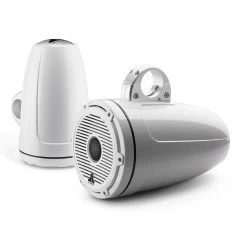 JL AUDIO Marine Speakers M6-880ETXv3-Gw-C-GwGw 8.8" Enclosed Marine Coaxial Speaker System, Gloss White, White Classic Grille