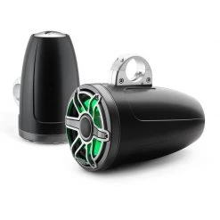 JL AUDIO Marine Speakers M6-880ETXv3-Sb-S-GmTi-i 8.8" Enclosed Marine Coaxial Speaker System, Satin Black, Gunmetal And Titanium Sport Grille With RGB LED Lighting -Marine Audio Sales 19432756 3 1500.18012019040026