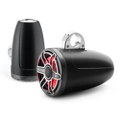 JL AUDIO Marine Speakers M6-880ETXv3-Sb-S-GmTi-i 8.8" Enclosed Marine Coaxial Speaker System, Satin Black, Gunmetal And Titanium Sport Grille With RGB LED Lighting -Marine Audio Sales 19432756 5 1500.18012019040031