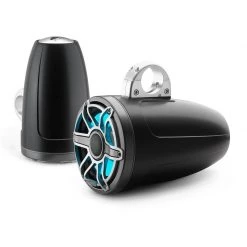 JL AUDIO Marine Speakers M6-880ETXv3-Sb-S-GmTi-i 8.8" Enclosed Marine Coaxial Speaker System, Satin Black, Gunmetal And Titanium Sport Grille With RGB LED Lighting -Marine Audio Sales 19432756 6 1500.18012019040034