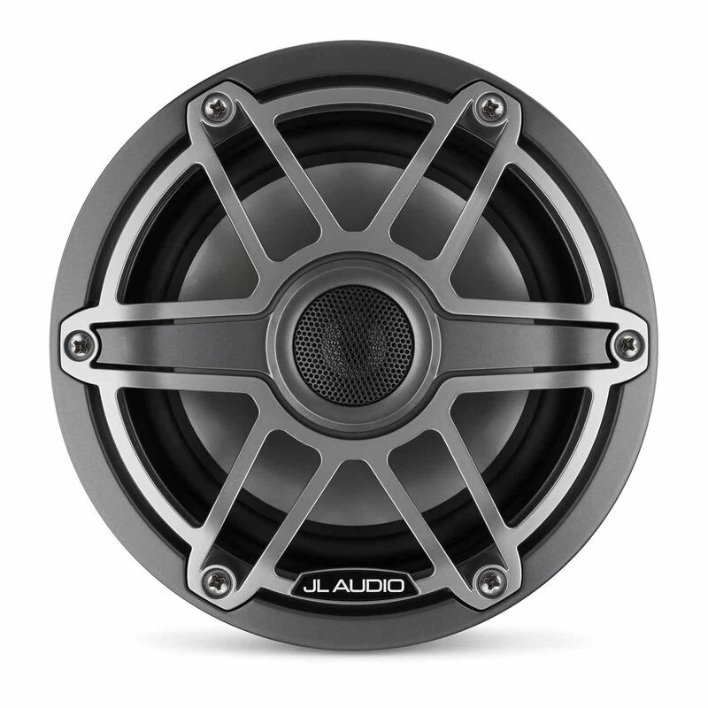 JL AUDIO Marine Speakers M6-650X-S-GmTi 6.5" Marine Coaxial Speakers, Gunmetal And Titanium Sport Grilles 3 JL AUDIO Marine Speakers M6-650X-S-GmTi 6.5" Marine Coaxial Speakers, Gunmetal And Titanium Sport Grilles