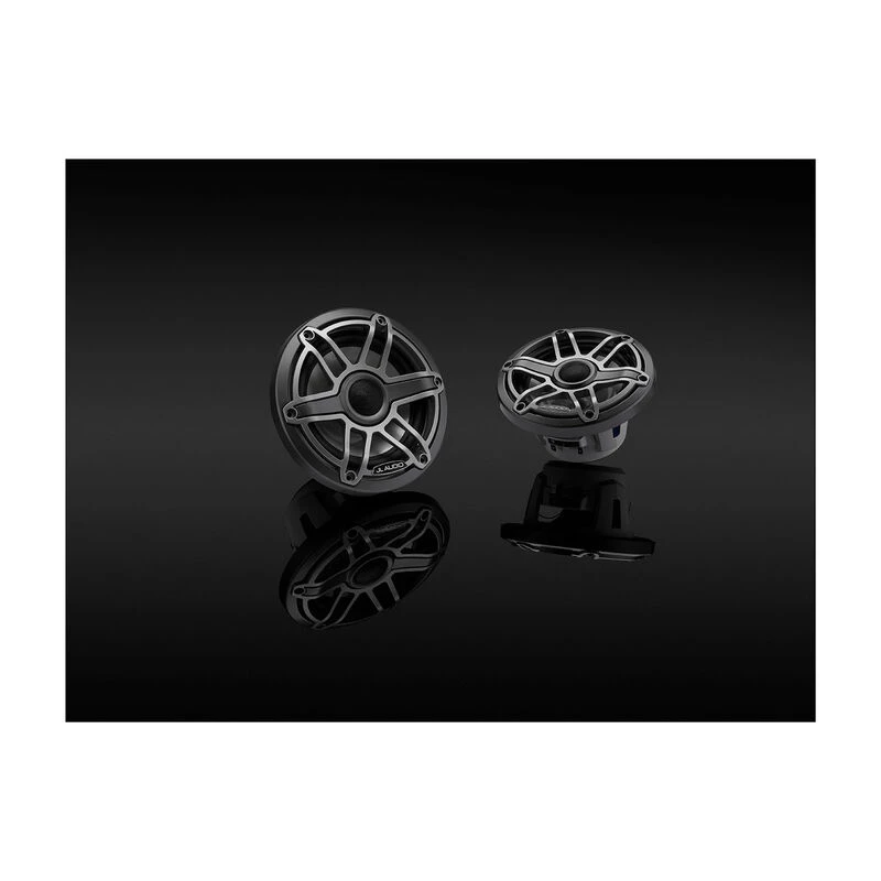JL AUDIO Marine Speakers M6-650X-S-GmTi 6.5" Marine Coaxial Speakers, Gunmetal And Titanium Sport Grilles 8 JL AUDIO Marine Speakers M6-650X-S-GmTi 6.5" Marine Coaxial Speakers, Gunmetal And Titanium Sport Grilles - Image 6