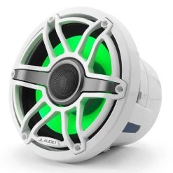 JL AUDIO Marine Speakers M6-880X-S-GwGw-i 8.8" Marine Coaxial Speakers, White Sport Grilles With RGB LED Lighting -Marine Audio Sales 19432863 4 1500.12022019053009