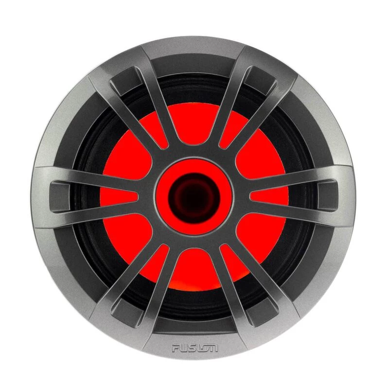 FUSION EL-FL651SPG 6.5" 80 Watt Full Range Shallow Mount Sport Gray Marine Speakers With RGB LED Illumination 6 FUSION EL-FL651SPG 6.5" 80 Watt Full Range Shallow Mount Sport Gray Marine Speakers With RGB LED Illumination - Image 4