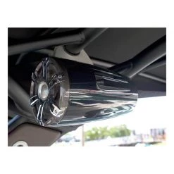 FUSION Marine Speakers SG-FT88SPWC 8.8" 330 Watt Coaxial Wake Tower Sports Speakers, Silver/Chrome Sport Grilles, With White Or Blue LED Illumination -Marine Audio Sales 19459627 6 1500.19082020040022