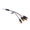 FUSION Marine Audio Cables & Adapters MS-FRCA6 2-Zone, 4-Channel 6' Audio Interconnect Cable -Marine Audio Sales 19459957 1500.15122020120009
