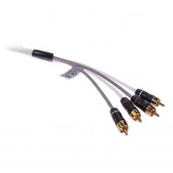 FUSION Marine Audio Cables & Adapters MS-FRCA12 2-Zone, 4-Channel 12' Audio Interconnect RCA Cable