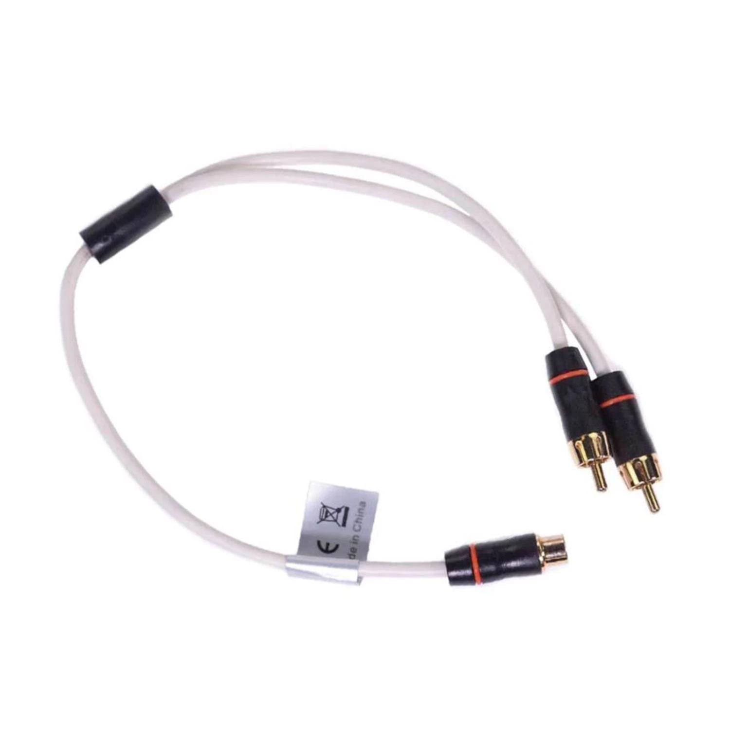 FUSION Marine Audio Cables & Adapters MS-RCAYM 1F To 2MRCA RCA Splitter Cable Female To Dual Male 3 FUSION Marine Audio Cables & Adapters MS-RCAYM 1F To 2MRCA RCA Splitter Cable Female To Dual Male