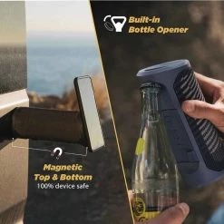 SCOSCHE Portable Speakers BoomBottle™ Rugged Waterproof Wireless Bluetooth Speaker With Integrated MagicMount™, Black Camo -Marine Audio Sales 19496199 5 1500.22022019033038
