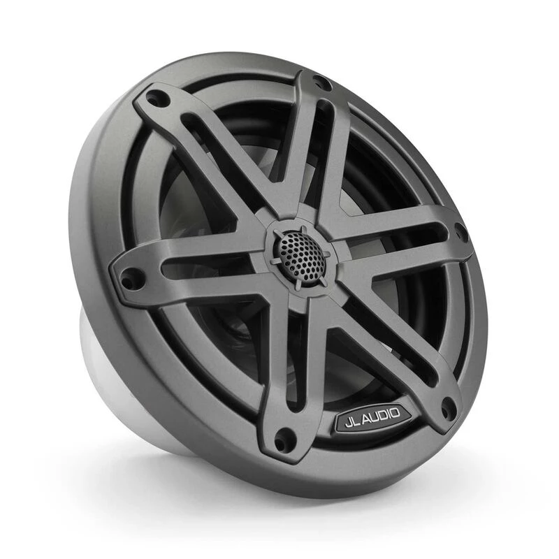 JL AUDIO Marine Speakers M3-650X-S-Gm 6.5" Marine Coaxial Speakers, Gunmetal Sport Grilles 4 JL AUDIO Marine Speakers M3-650X-S-Gm 6.5" Marine Coaxial Speakers, Gunmetal Sport Grilles - Image 2