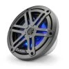 JL AUDIO Marine Speakers M3-650X-S-Gm-i 6.5" Marine Coaxial Speakers Gunmetal Sport Grilles With RGB LED Lighting -Marine Audio Sales 19561893 1500.05042019113035
