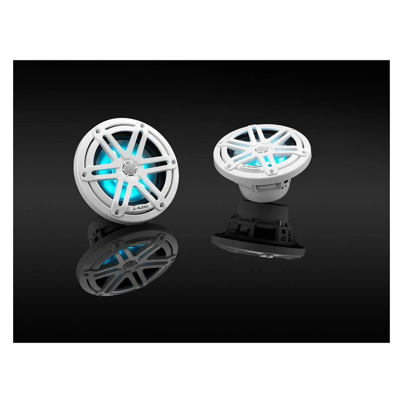 JL AUDIO Marine Speakers M3-650X-S-Gw-i 6.5" Marine Coaxial Speakers, White Sport Grilles With RGB LED Lighting 10 JL AUDIO Marine Speakers M3-650X-S-Gw-i 6.5" Marine Coaxial Speakers, White Sport Grilles With RGB LED Lighting - Image 8