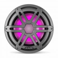 JL AUDIO Marine Speakers M3-10IB-S-Gm-i-4 10" Marine Subwoofer Driver, Gunmetal Sport Grilles With RGB LED Lighting -Marine Audio Sales 19561992 3 1500.05042019120140