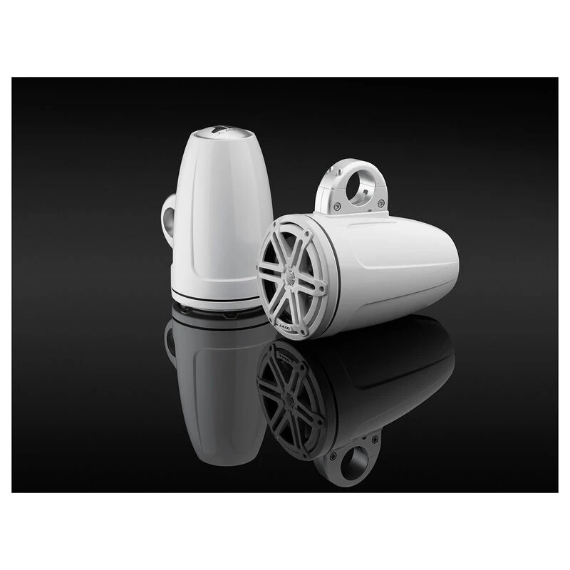 JL AUDIO Marine Speakers M3-770ETXv3-Gw-S-Gw 7.7" Enclosed Marine Coaxial Speaker System, Gloss White, White Sport Grilles 4 JL AUDIO Marine Speakers M3-770ETXv3-Gw-S-Gw 7.7" Enclosed Marine Coaxial Speaker System, Gloss White, White Sport Grilles - Image 2