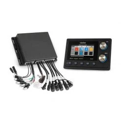Marine Audio Sales 22 CLARION MARINE AUDIO Receivers CMS4 "Black Box" Digital Media Receiver With Watertight Commander