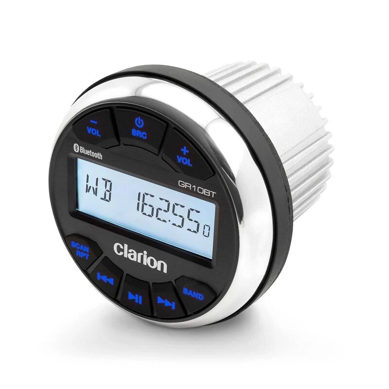 CLARION MARINE AUDIO Receivers GR10BT 3" Gauge Marine USB/MP3/WMA Receiver With Bluetooth 4 CLARION MARINE AUDIO Receivers GR10BT 3" Gauge Marine USB/MP3/WMA Receiver With Bluetooth - Image 2