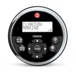 CLARION MARINE AUDIO Marine Stereo Remotes MW1 Marine Watertight Wired Remote Control With 2-Line LCD