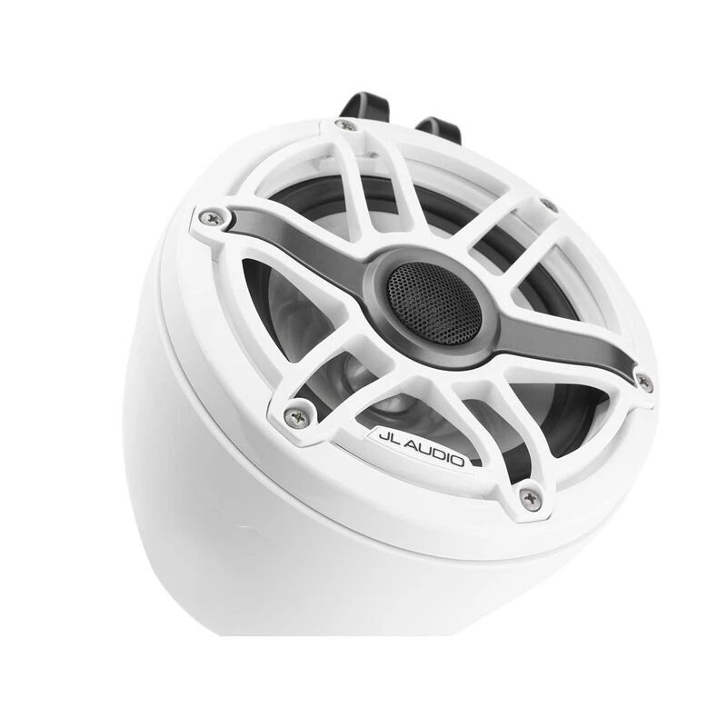 JL AUDIO Marine Speakers M6-650VEX-Gw-S-GwGw 6.5" Coaxial Speakers, Gloss White Sport Grille 6 JL AUDIO Marine Speakers M6-650VEX-Gw-S-GwGw 6.5" Coaxial Speakers, Gloss White Sport Grille - Image 4