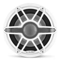 JL AUDIO Marine Speakers M7-12IB-S-GwGw-4 12" Marine Subwoofer Driver, Gloss White Trim Ring, Gloss White Sport Grille
