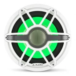 JL AUDIO Marine Speakers M7-12IB-S-GwGw-i-4 12" Marine Subwoofer Driver With Transflective™ LED Lighting, Gloss White Trim Ring, Gloss White Sport Grille -Marine Audio Sales 19997618 3 1500.29052020020023