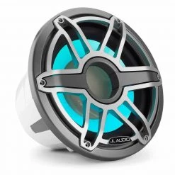JL AUDIO Marine Speakers M7-12IB-S-GmTi-i-4 12" Marine Subwoofer Driver With Transflective™ LED Lighting, Gunmetal Trim Ring, Titanium Sport Grille -Marine Audio Sales 19997634 3 1500.29052020023031