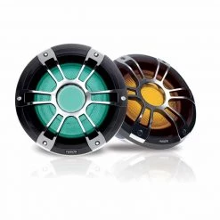 FUSION Marine Speakers SG-SL102SPC 10" Sports Grille Chrome Subwoofer With CRGBW Lighting