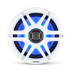 CLARION MARINE AUDIO Marine Speakers CMS-651RGB-SWB 6.5" 2-way Marine Speaker With Sport Grilles And RGB Lighting