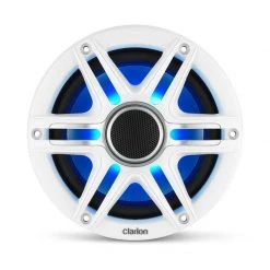 CLARION MARINE AUDIO CMSP-651RGB-SWG 6.5" 2-way Premium Marine Speakers With Sport Grilles And RGB Lighting