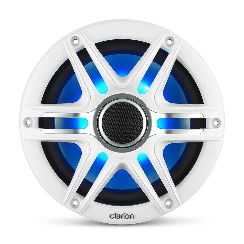 CLARION MARINE AUDIO Marine Speakers CMSP-771RGB-SWG 7.7" 2-way Premium Marine Speaker With Sport Grilles And RGB Lighting 3 CLARION MARINE AUDIO Marine Speakers CMSP-771RGB-SWG 7.7" 2-way Premium Marine Speaker With Sport Grilles And RGB Lighting