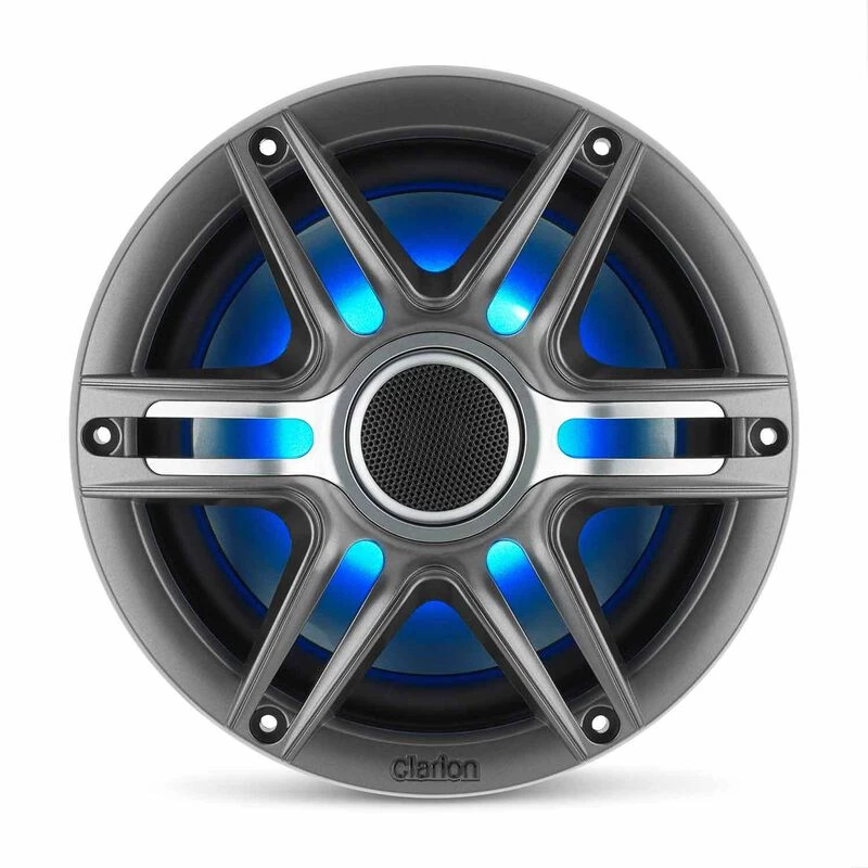 CLARION MARINE AUDIO Marine Speakers CMSP-771RGB-SWG 7.7" 2-way Premium Marine Speaker With Sport Grilles And RGB Lighting 4 CLARION MARINE AUDIO Marine Speakers CMSP-771RGB-SWG 7.7" 2-way Premium Marine Speaker With Sport Grilles And RGB Lighting - Image 2