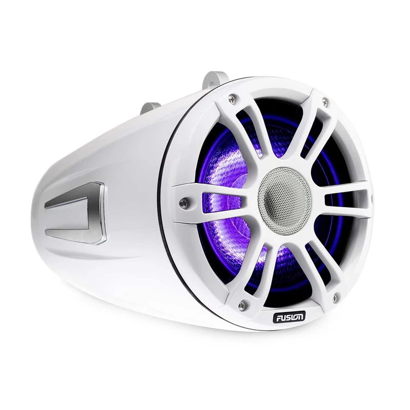 FUSION Marine Speakers 8.8” 330 W Sports White Wake Tower Speakers With CRGBW LED Lighting 5 FUSION Marine Speakers 8.8” 330 W Sports White Wake Tower Speakers With CRGBW LED Lighting - Image 3